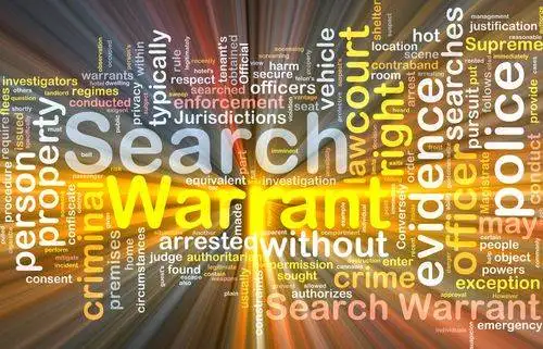 Police Search in South Carolina with or without Warrant